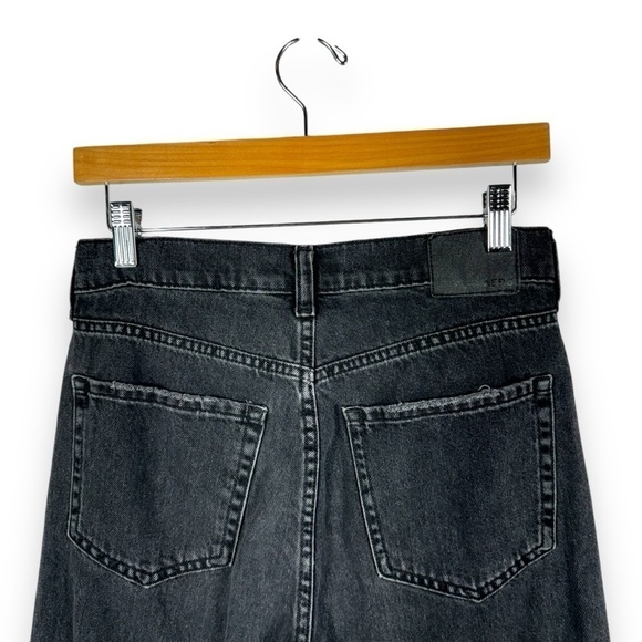 4 for $40 SALE! Aeropostale High-Rise Distressed 90s Baggy Jean, Black, Size 2R - Picture 11 of 13